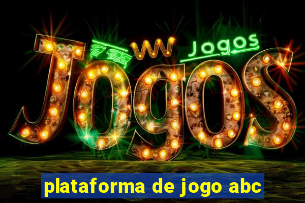 plataforma de jogo abc